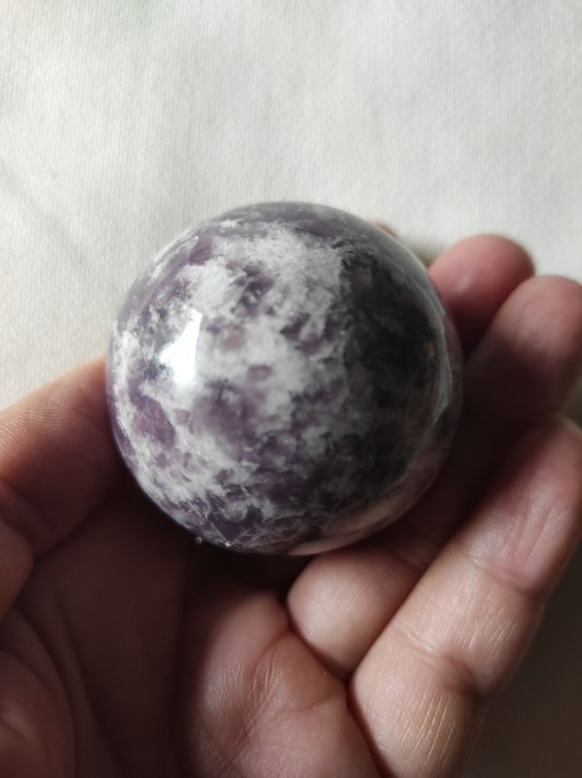 Esfera Lepidolita
