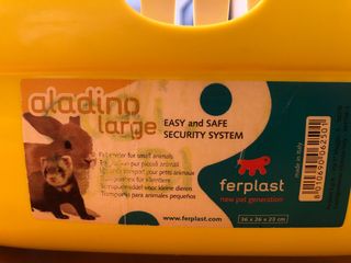 Trasportín para cobayas, conejos...