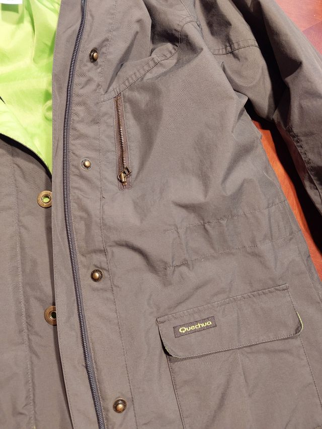 Anorak impermeable 2 en 1 talla 14 años