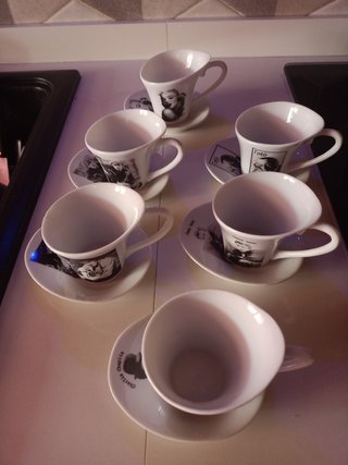 Set caffettiera+6 tazzine