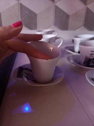 Set caffettiera+6 tazzine