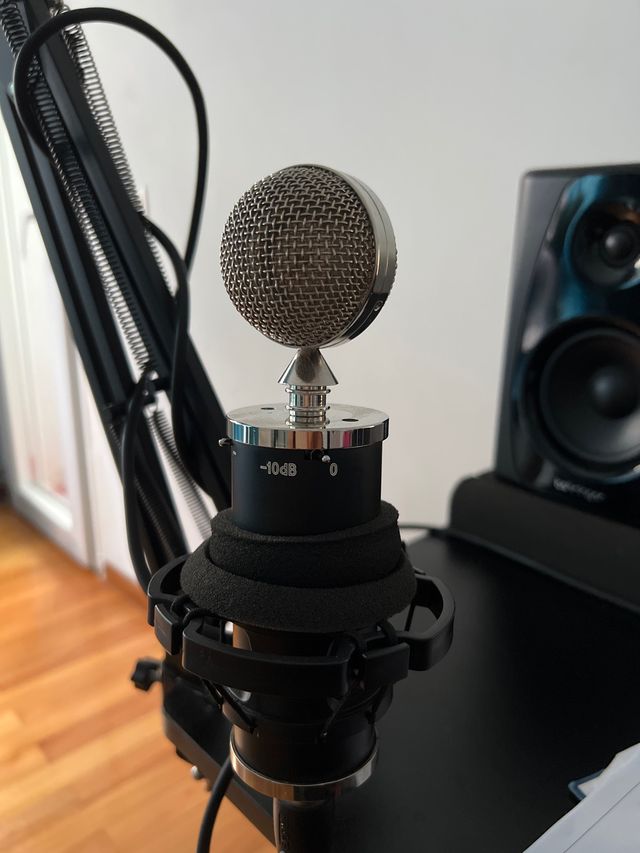 microfono de menbrana grande