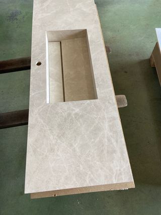 ENCIMERA DIAMON CREAM 3 FALDONES 150x50x5