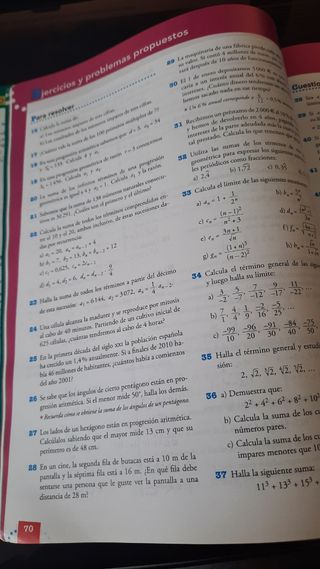 Matemáticas I Anaya 1°Bachillerato