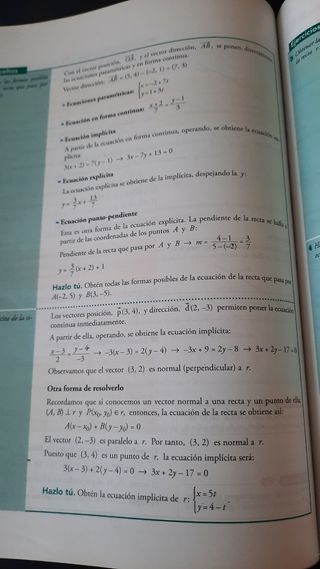 Matemáticas I Anaya 1°Bachillerato