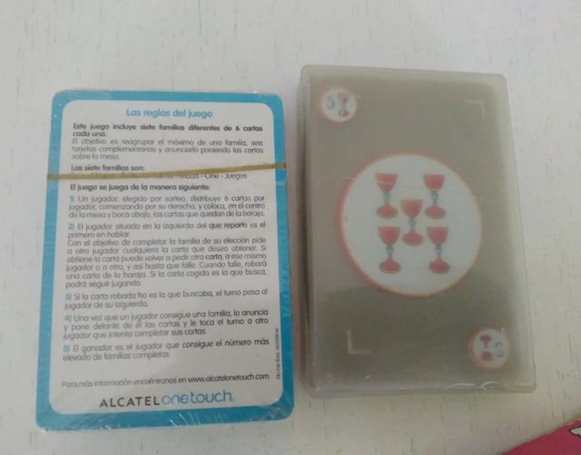 Lote 8 barajas Cartas Fournier,fanta,Burguer King.