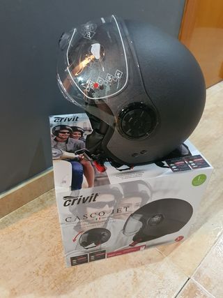 Casco jet sin estrenar