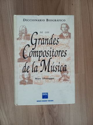 Diccionario biográfico grandes compositores música