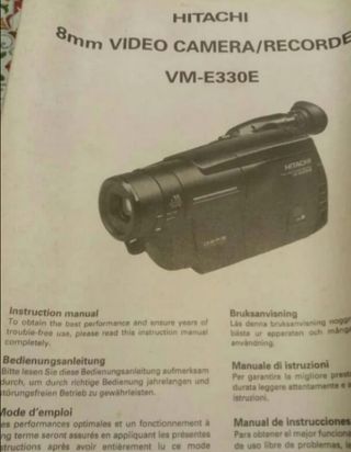 Cámara de video nueva