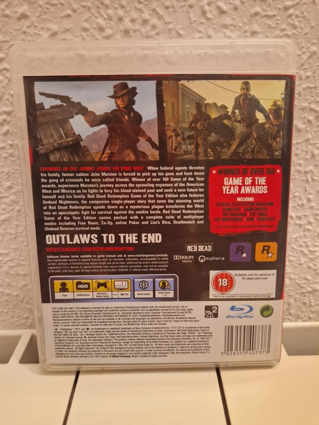 Red Dead Redemption Game of the Year Ed.