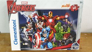 PUZZLE MARVEL AVENGERS 60 PEZZI CLEMENTONI