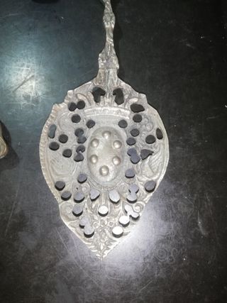 ENVIO! 2 CUBIERTOS PESCADO BRONCE 26 CM PORTUGUÉS