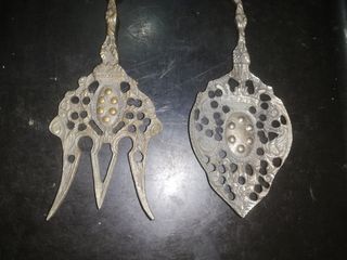 ENVIO! 2 CUBIERTOS PESCADO BRONCE 26 CM PORTUGUÉS