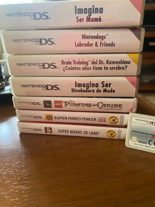 Juegos nintendo DS y nintendo 3DS