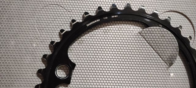 Plato durace de 36 bici de carretera