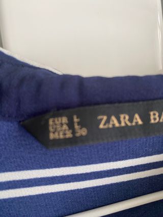 Blusa rayas mujer Zara