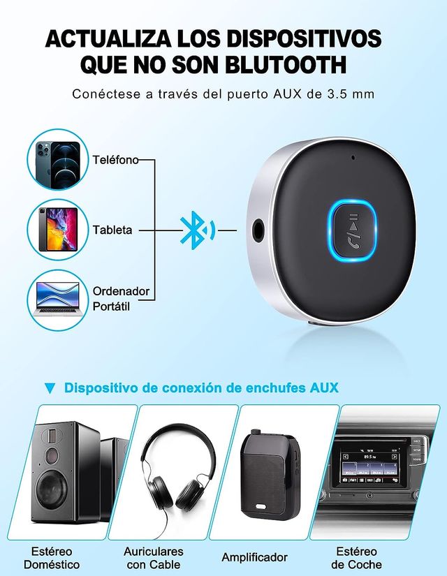 Mohard receptor BT AUX 3.5 | a 15 € ~ en amazon