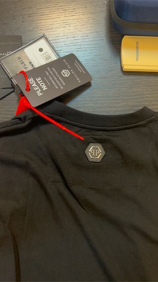 camiseta philipp plein negra