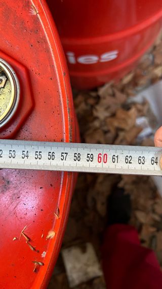 bidon hierro 208l vacíos