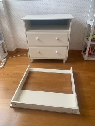 cambiador bebe con comoda