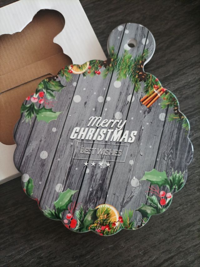 sottopentola natale auguri sughero ceramica design