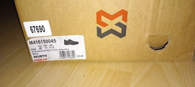 zapatos de seguridad wurth 45