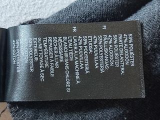 maglietta uomo nera. Zara. S