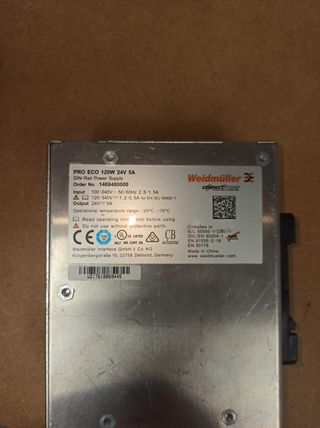 Fuente de alimentación Weidmüller