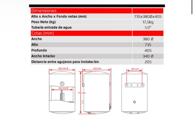 Termo Corbero nuevo