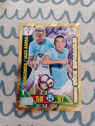 cromo fútbol adrenalyn 2016 2017.