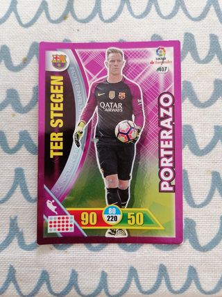 cromo fútbol adrenalyn 2016 2017.