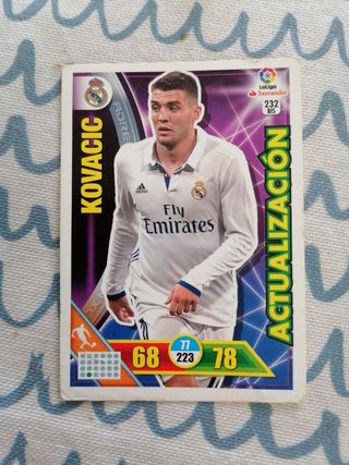 cromo fútbol adrenalyn 2016 2017.