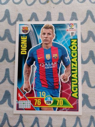 cromo fútbol adrenalyn 2016 2017.