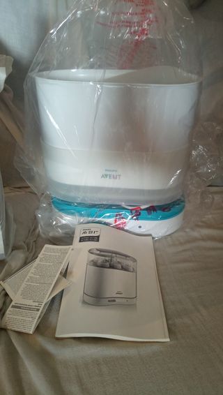 Esterilizador NUEVO Avent 3 en 1 + biberón regalo