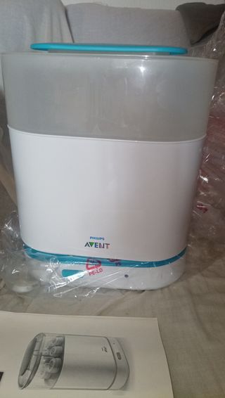 Esterilizador NUEVO Avent 3 en 1 + biberón regalo