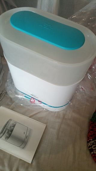 Esterilizador NUEVO Avent 3 en 1 + biberón regalo