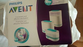 Esterilizador NUEVO Avent 3 en 1 + biberón regalo