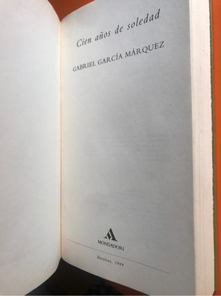 Cien años de soledad