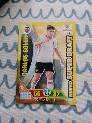 cromo fútbol adrenalyn 2016 2017.