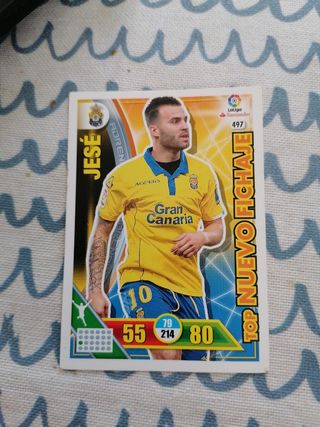 cromo fútbol adrenalyn 2016 2017.