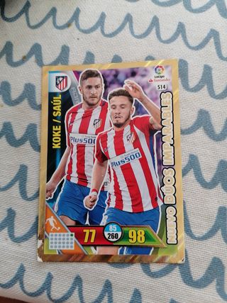 cromo fútbol adrenalyn 2016 2017.