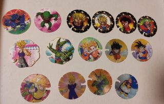 Lote TAZOS DRAGON BALL AÑOS 90