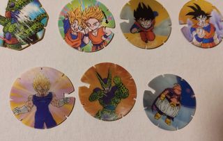 Lote TAZOS DRAGON BALL AÑOS 90