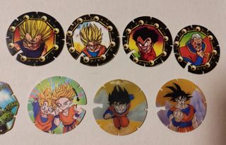 Lote TAZOS DRAGON BALL AÑOS 90