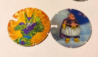 Lote TAZOS DRAGON BALL AÑOS 90