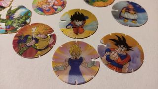 Lote TAZOS DRAGON BALL AÑOS 90