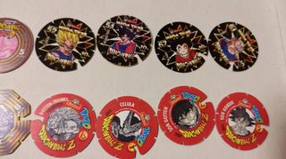 Lote TAZOS DRAGON BALL AÑOS 90