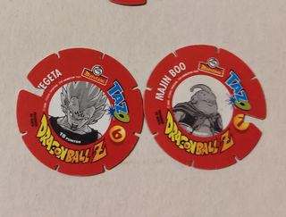 Lote TAZOS DRAGON BALL AÑOS 90