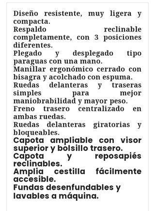 Silla de paseo bebe/niño yiyi boop