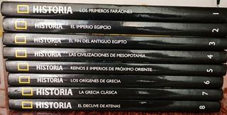 1-8 tomos Historia National Geographic.